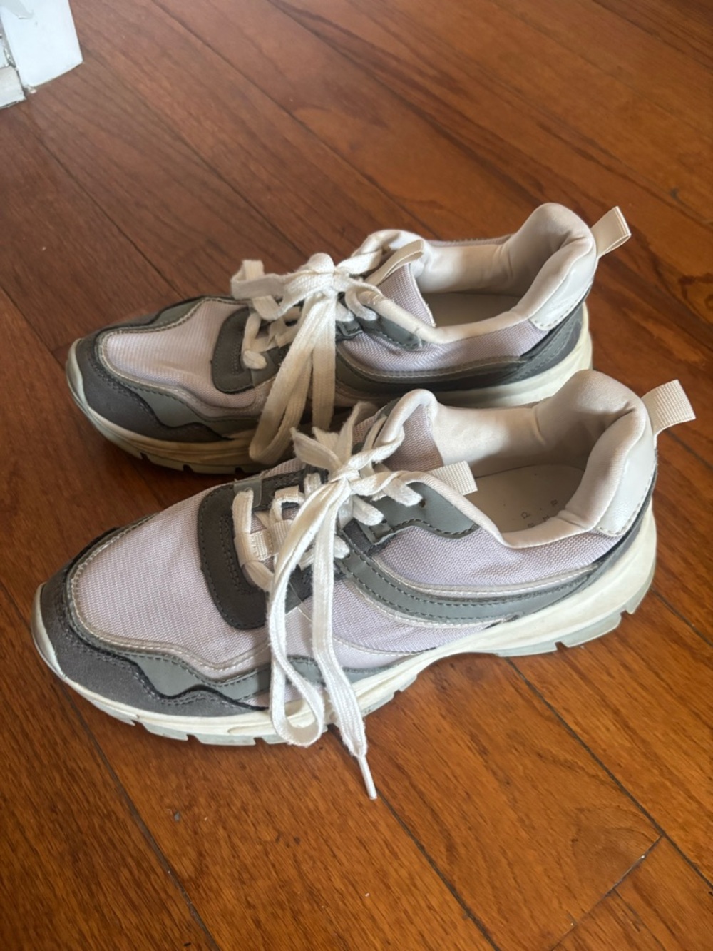 a new day Gray and White Women’s Sneakers